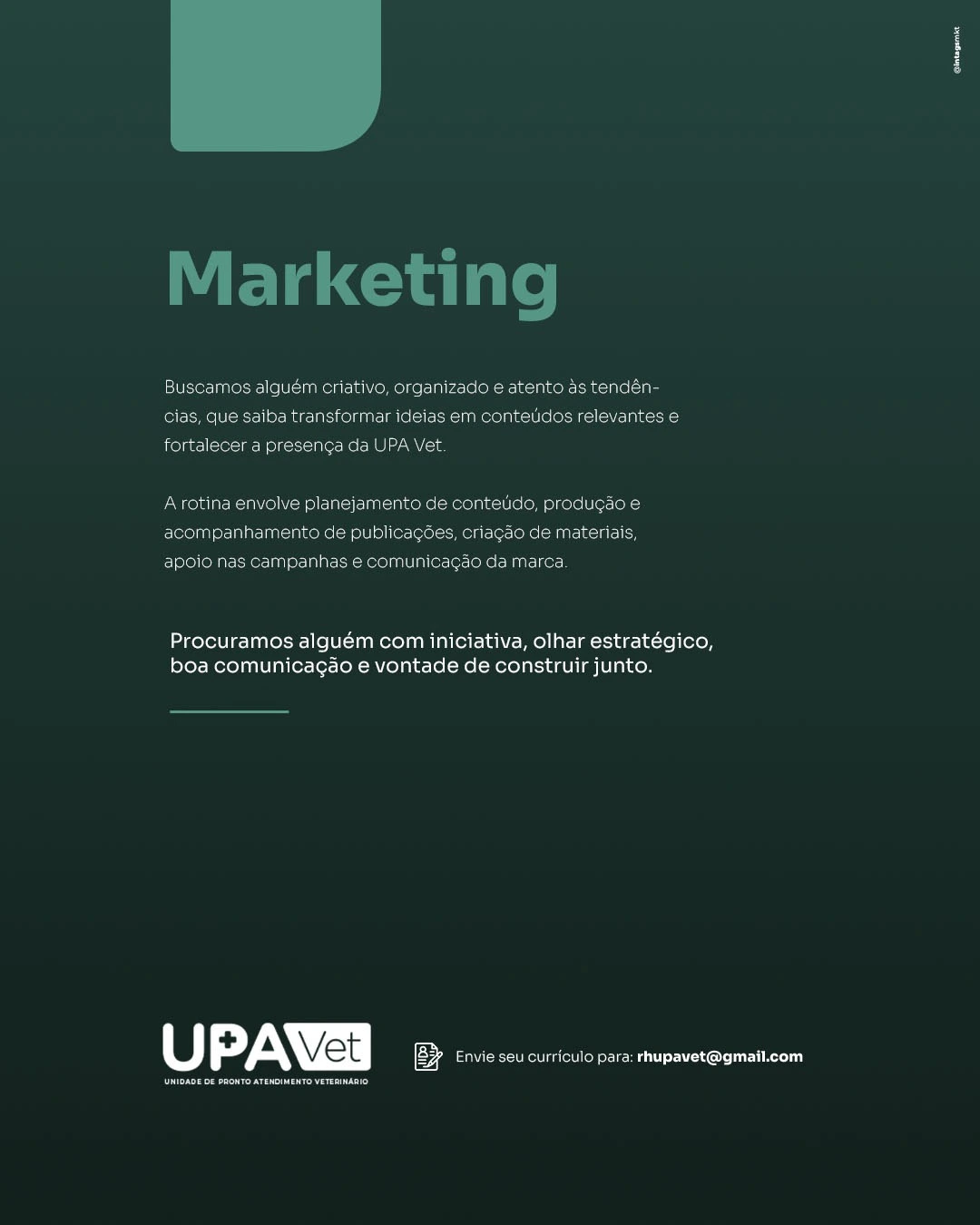 Vaga marketing